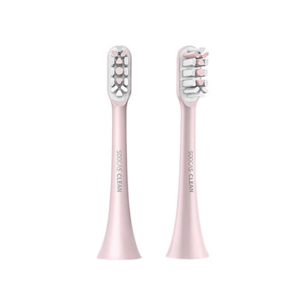 Сменные насадки для зубных щеток Xiaomi SOOCAS 2 шт (BH01 / X3 Pro) розовые